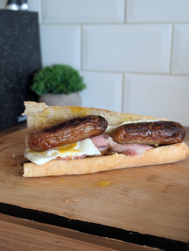 sausage baguette