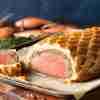 Fillet of Beef Wellington (1.4Kg) & Red Wine Jus (2x300g) - For 4 People - Image 2