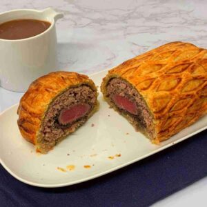 Lamb Fillet & Pulled Shoulder Wellington (900g- 1Kg)