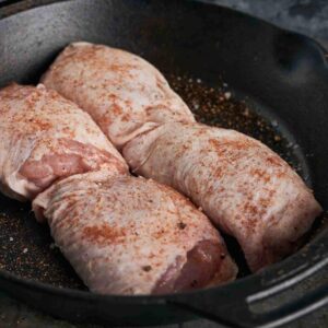 Chicken Thighs Boneless Skin On (1kg packs)