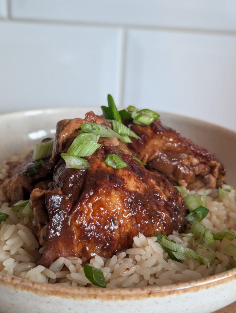 honey garlic chicken